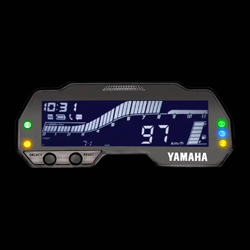 Multi-function LCD Instrument Cluster