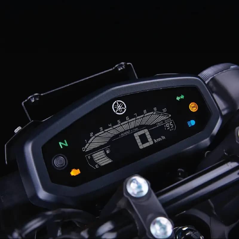 Negative LCD Instrument Cluster