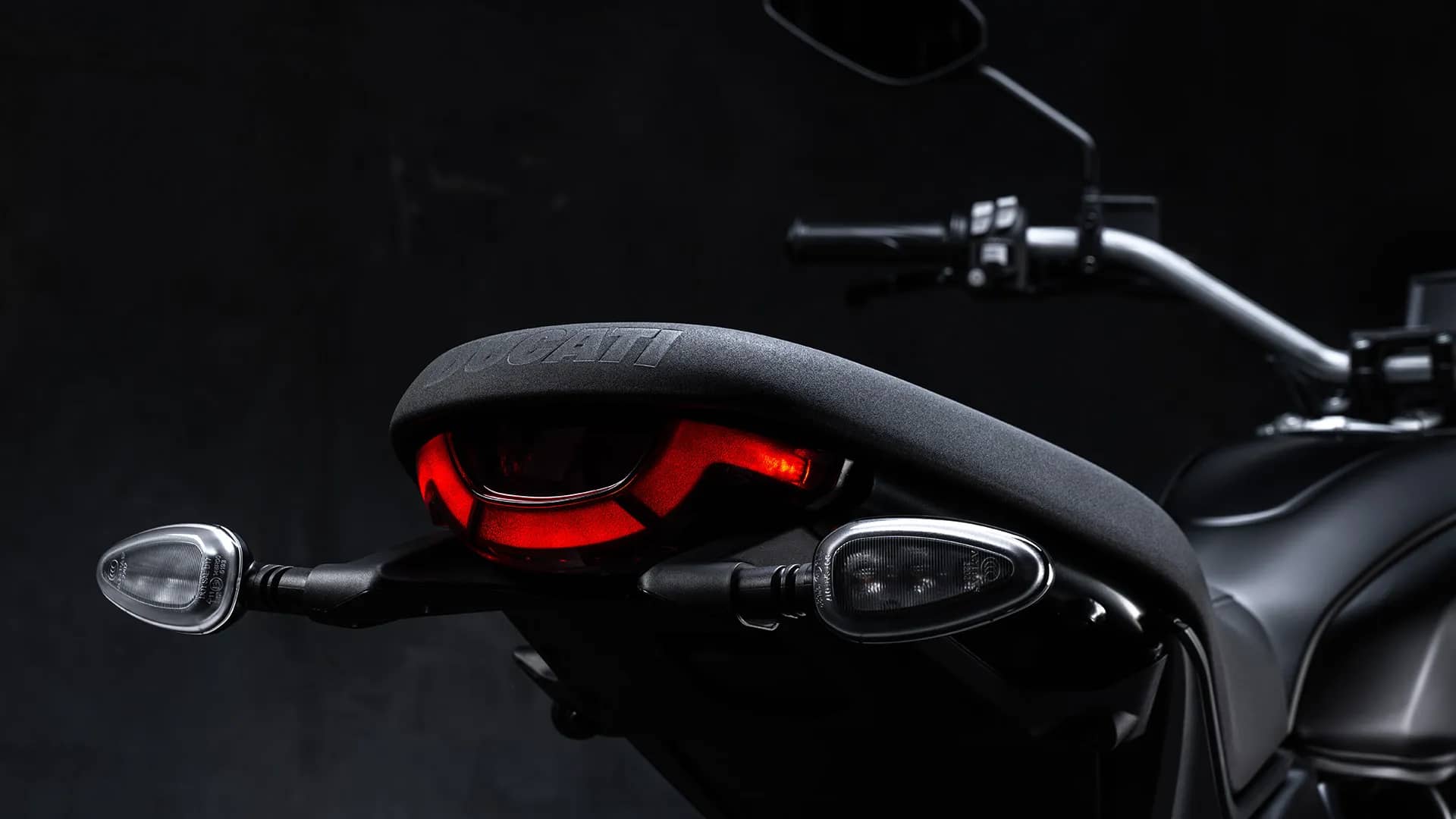 Embossed Ducati Branding