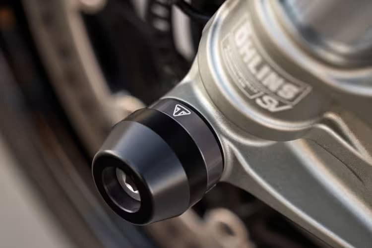 Triumph Branded Axle Protector