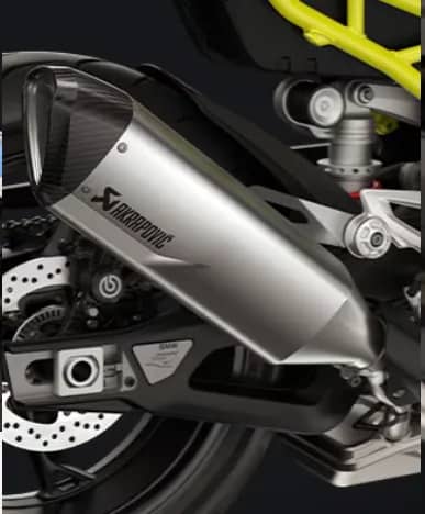 Akrapovic Titanium Sports Exhaust Silencer