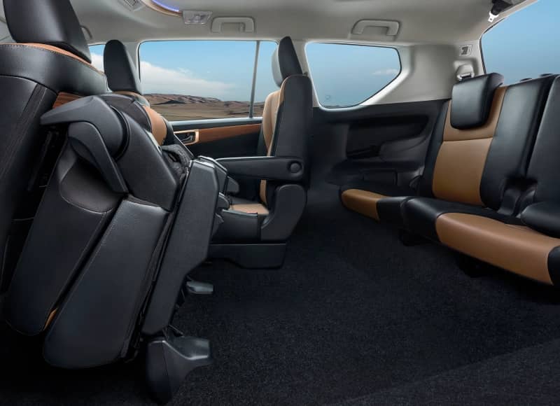 One-touch Tumble Second Row Seat