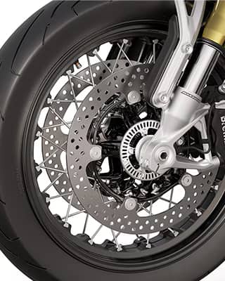 Black Spoked Wheels