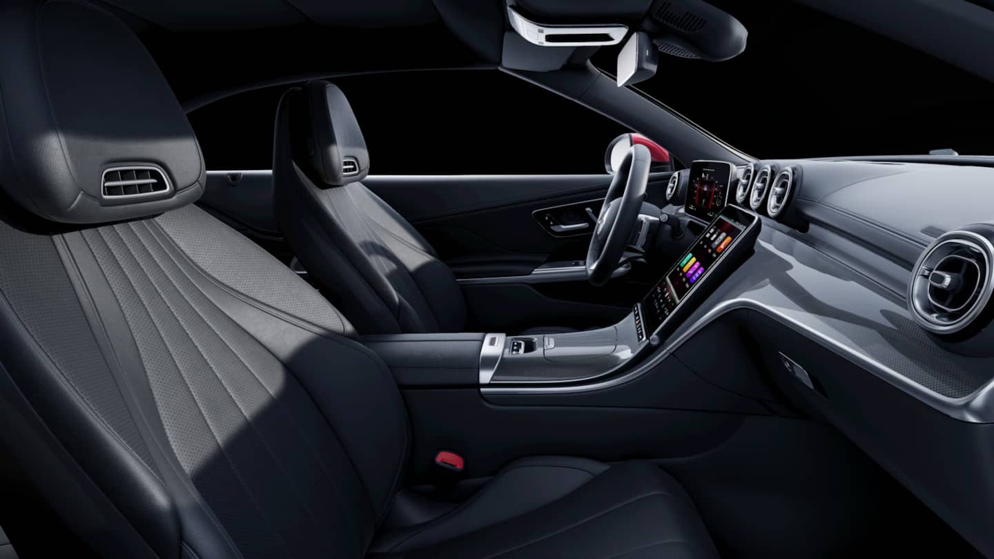 Perforated Leather Sport Seats
