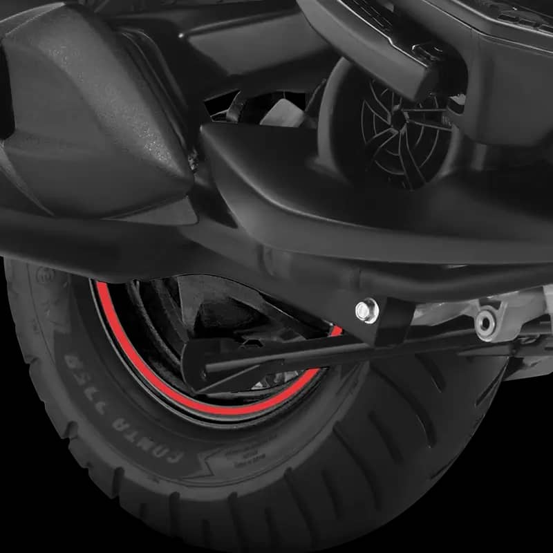 Wide Rear Tyre