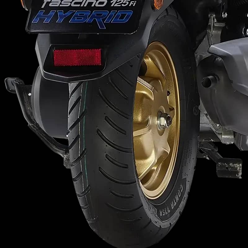Wide Rear Tyre