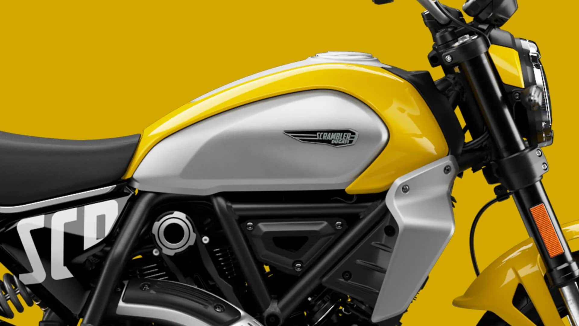 Iconic Scrambler Yellow Finish