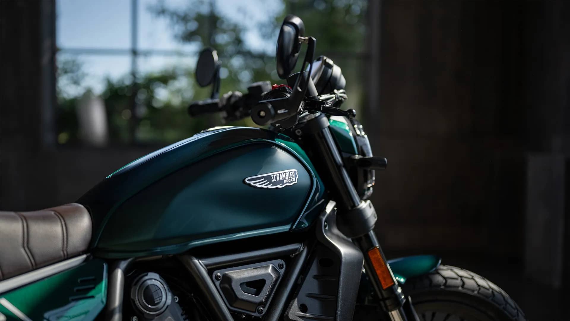 Teal Green Fuel Tank