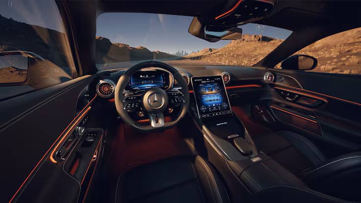 AMG Performance Leather Steering Wheel