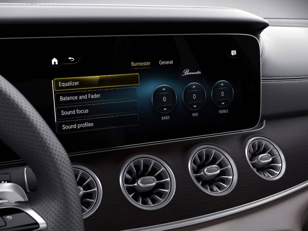 Burmester® surround sound system