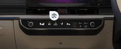 Infotainment-Temperature control swap switch