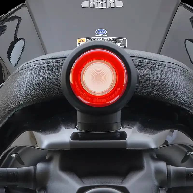 Round LED Tail Light With LED Flashers