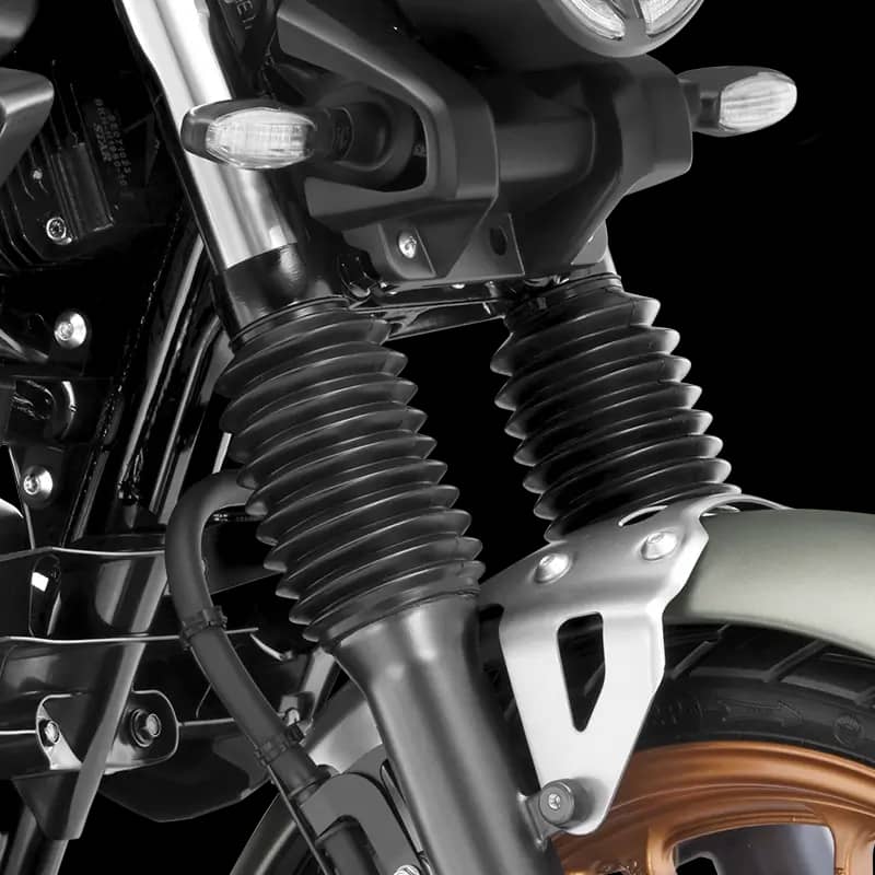 Telescopic suspension with Front Fork Boot