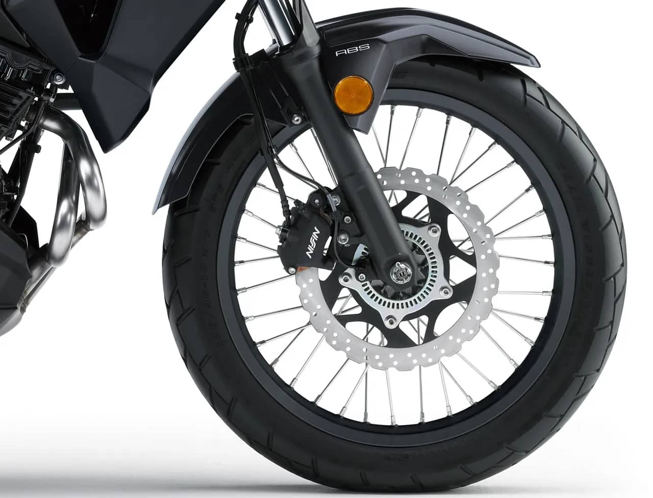 Spoke Wheel Front Disc Brake