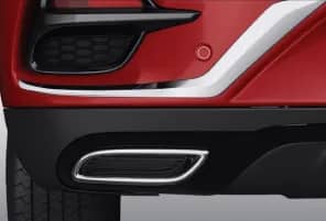 Chrome Fog Lamp Rear