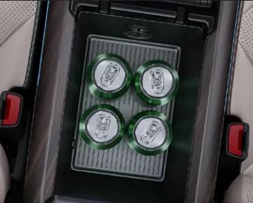 Driver Armrest Storage