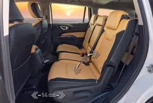Second-Row Sliding Seats