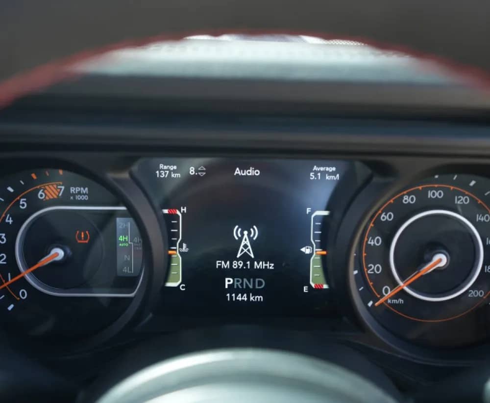 Digital Driver Information Display
