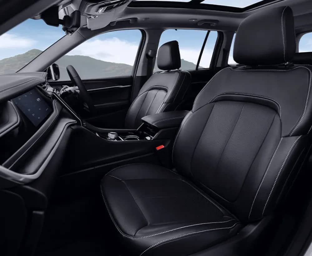 Perforated Leatherette Seats