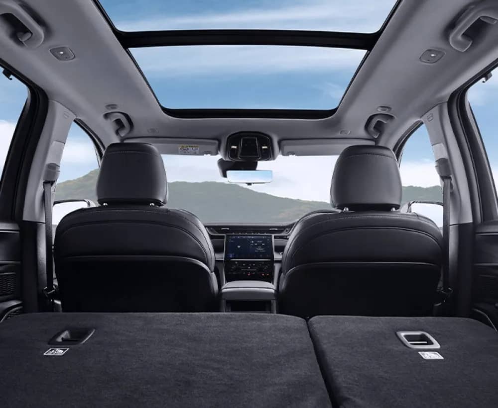 Dual-Pane Panoramic Sunroof
