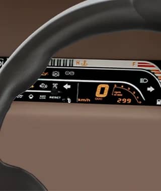 Digital Cluster with Driver Information System
