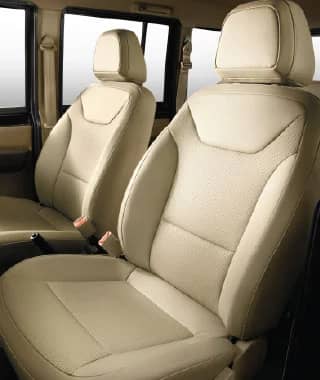 Leatherette upholstery