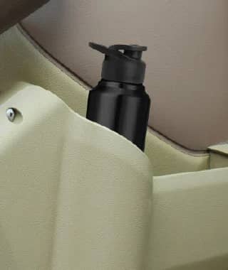 Built-in Bottle Holders