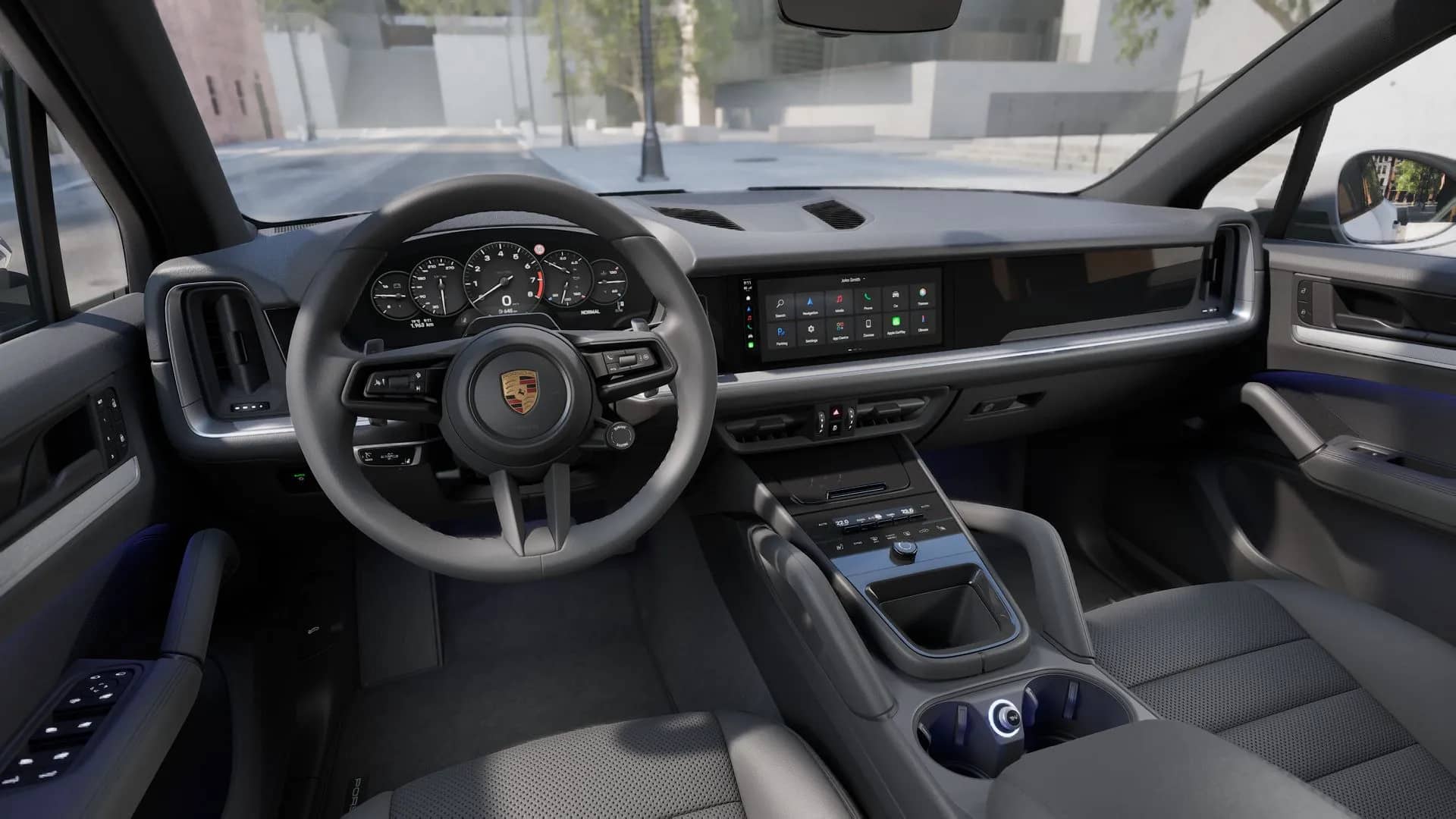 Multi-Function Sports Steering Wheel