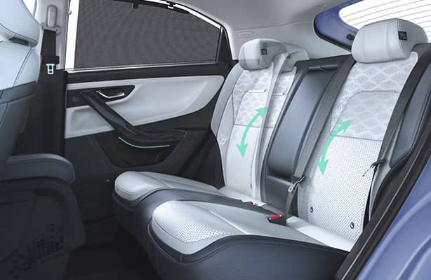 2 stage rear seat recline