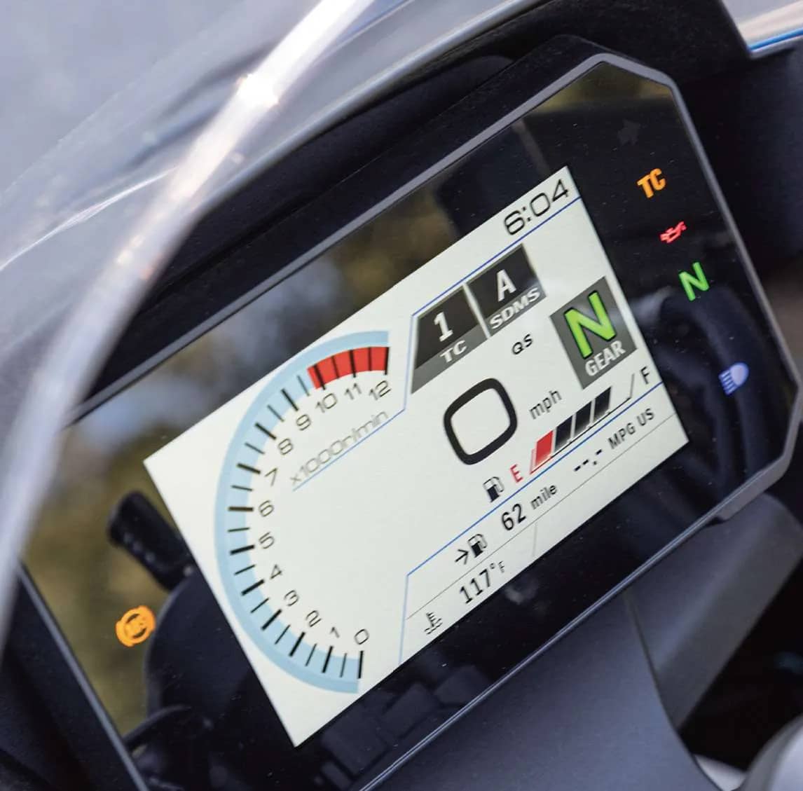 Full LCD Instrument Panel