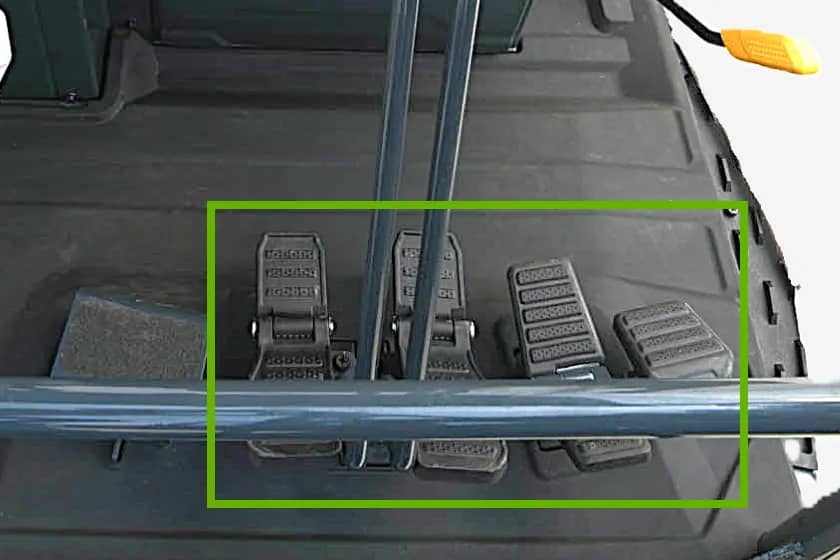 Fordable Pedals
