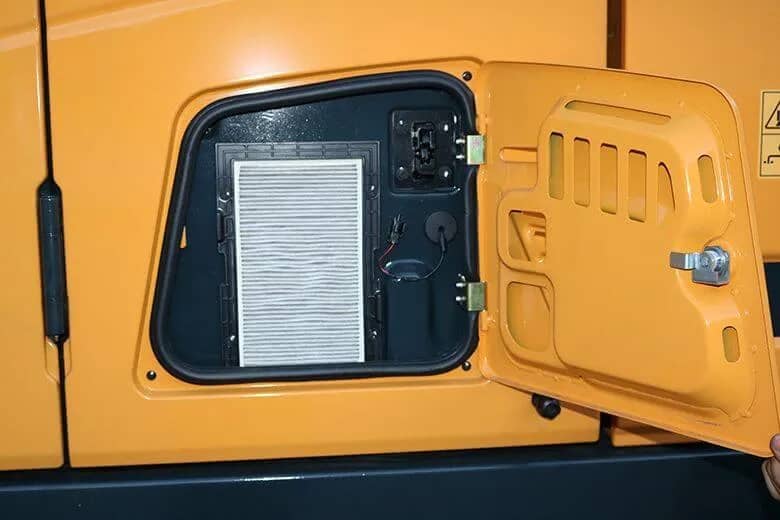 Cab Air Filter Access