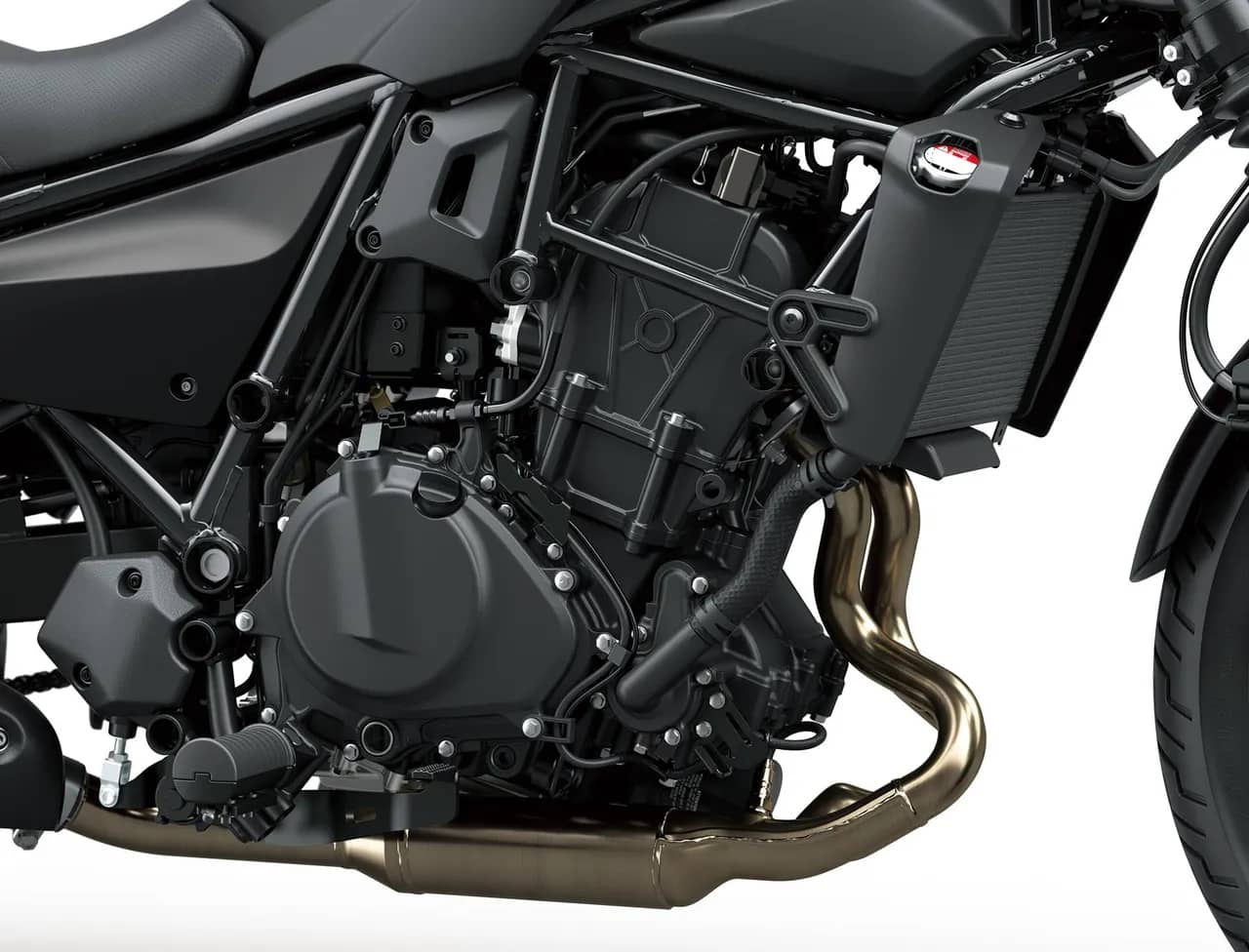 Parallel Twin Engine with Strong Low-End Performance