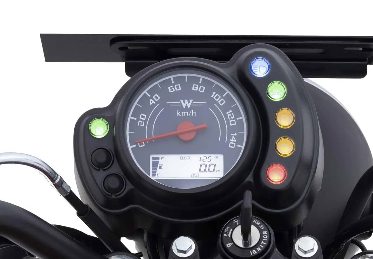 Semi - digital RetroStyle Speedometer