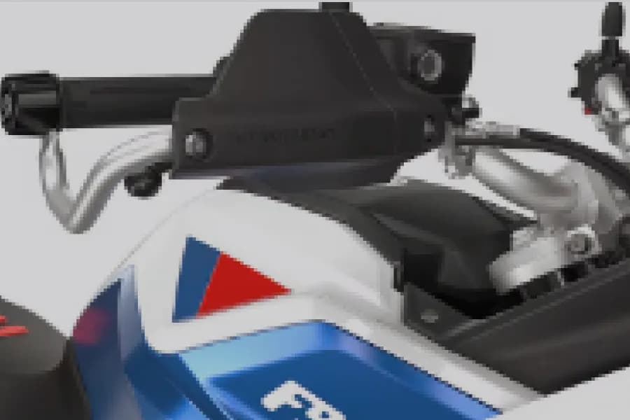 BMW F900 GS Enduro Hand Protector Including Metal Bracket View