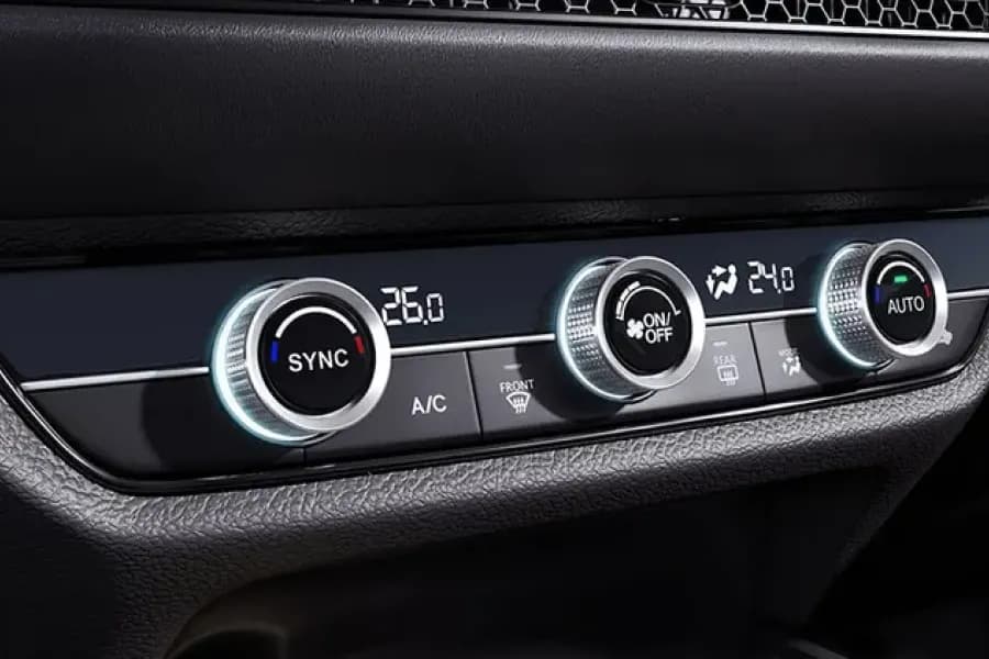 Honda ZR-V e:HEV Dual-Zone Climate Control