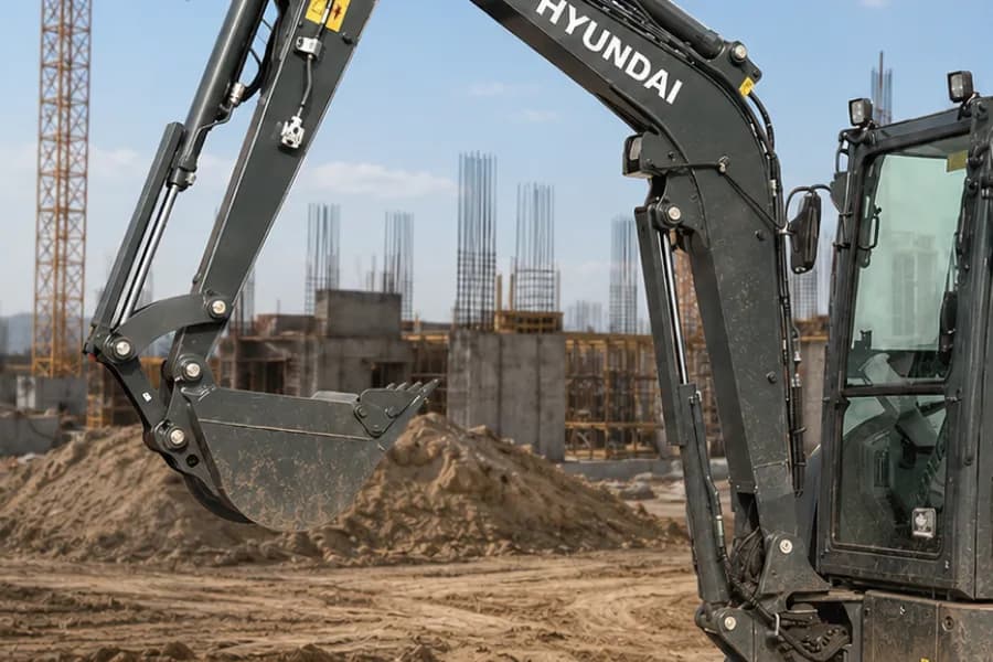 Hyundai HX 35AZ Bucket View