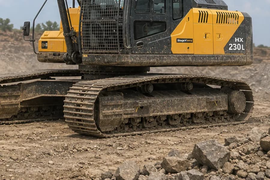 Hyundai R230LM Smart Plus Track Path View