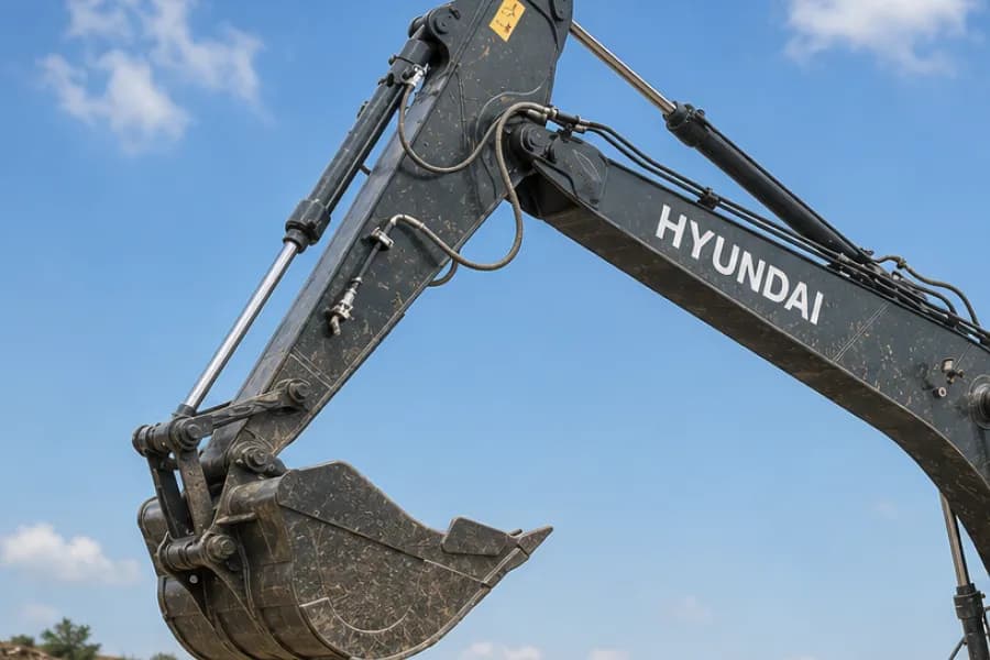 Hyundai R230LM Smart Plus Arm View