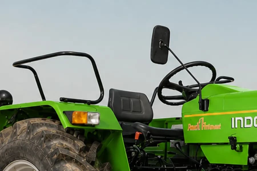 Indo Farm 2042 DI Steering & Seat View