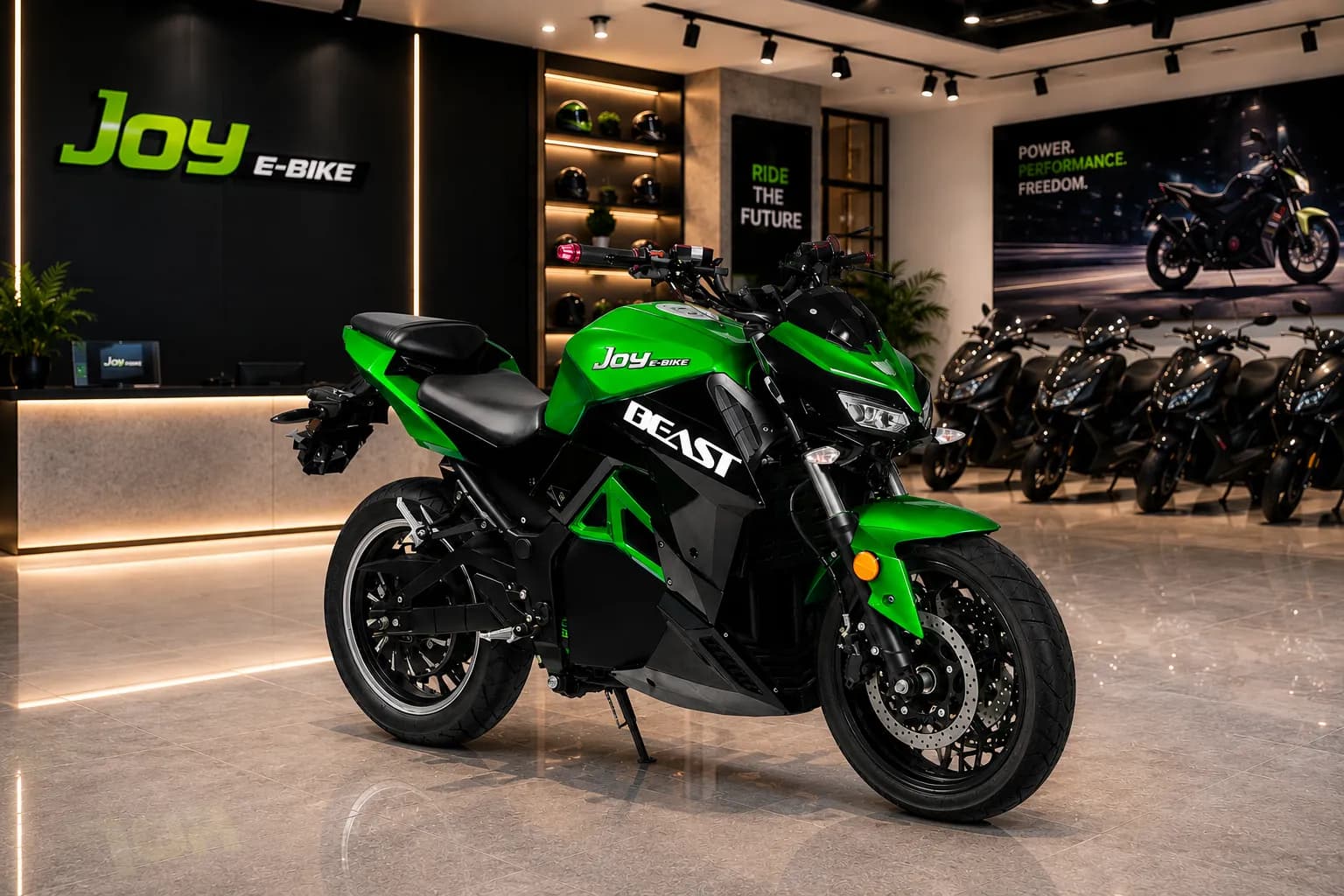 Joy E bike Beast Image