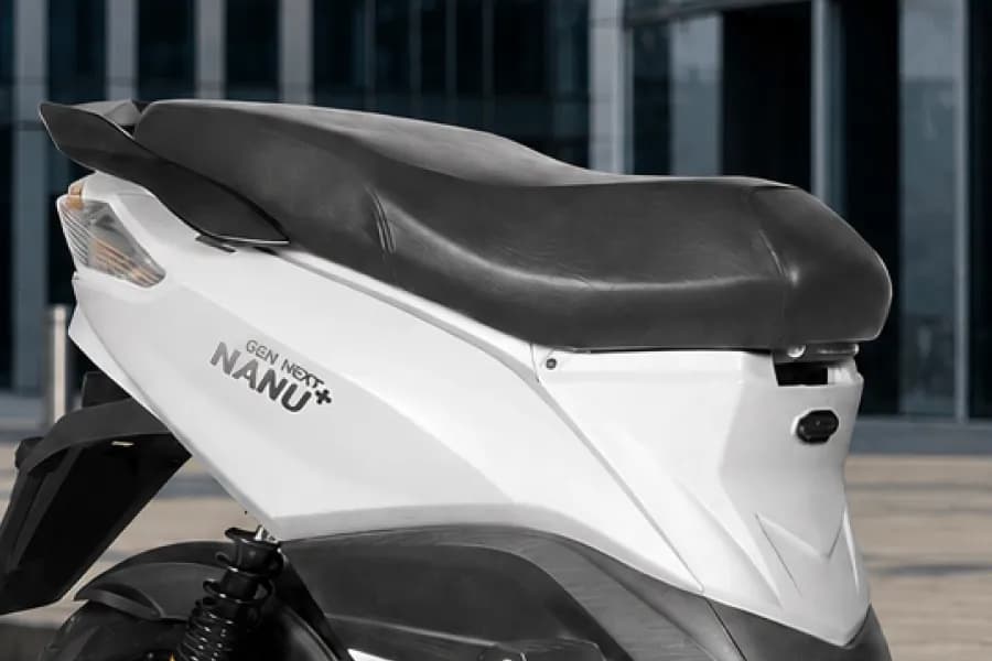 Joy E bike Gen Next Nanu Plus Seat View