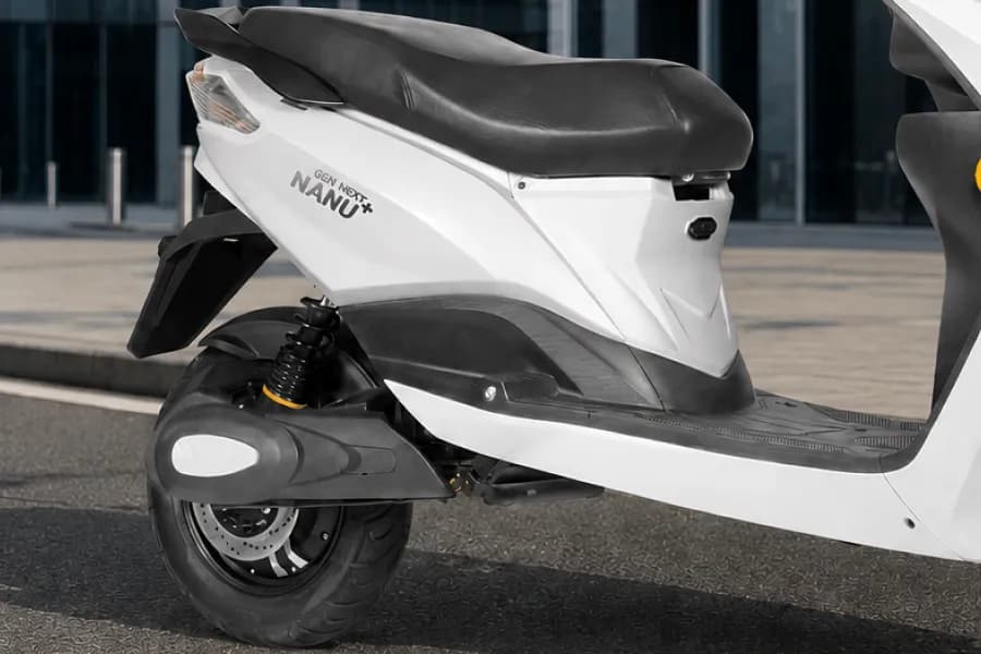 Joy E bike Gen Next Nanu Plus Rear Wheel View
