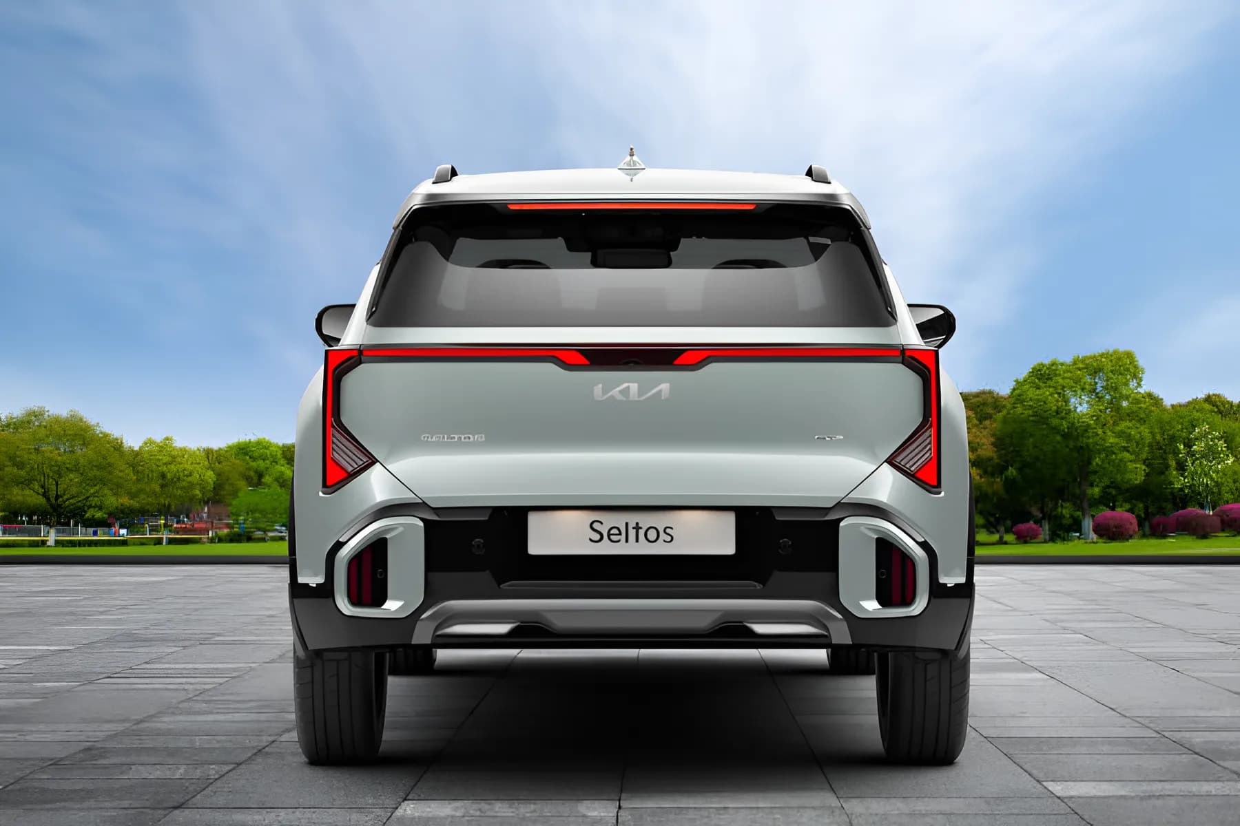 Kia Seltos Rear View