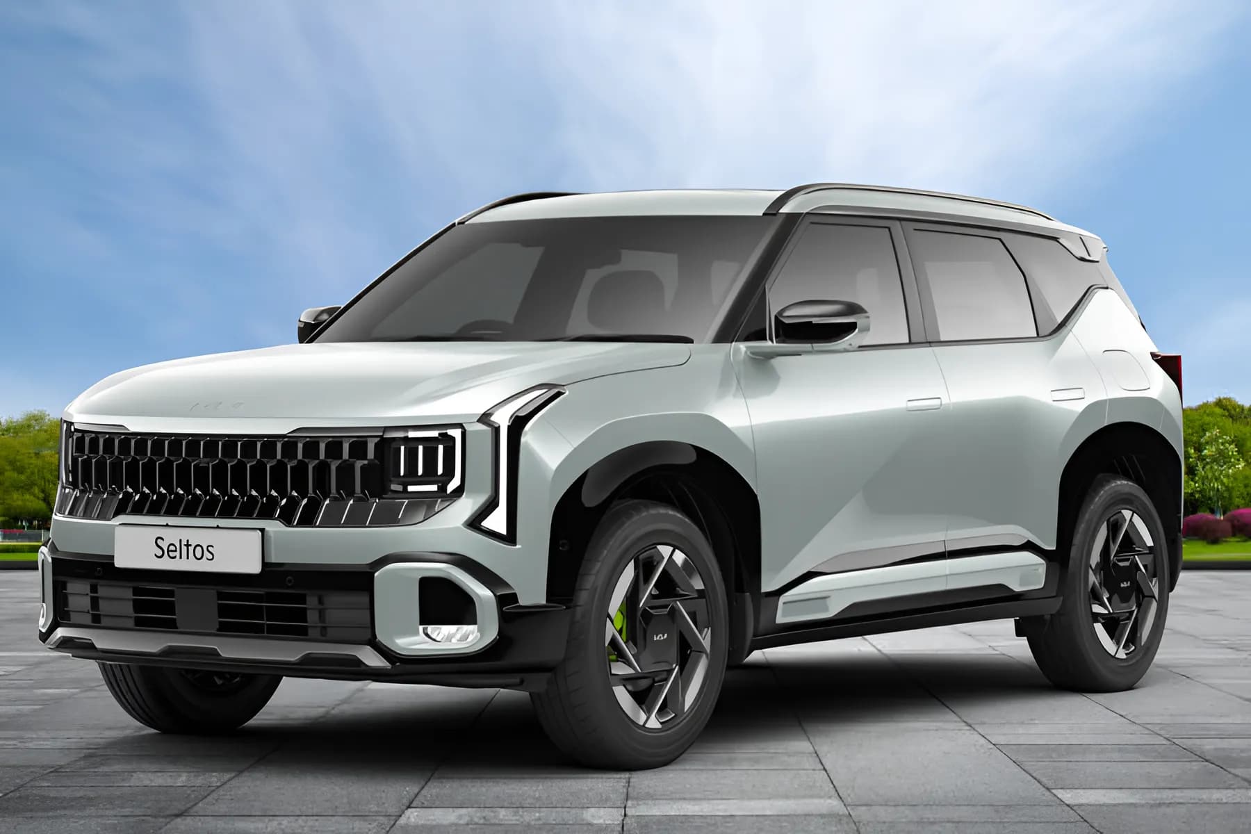 Kia Seltos Front Left Side View