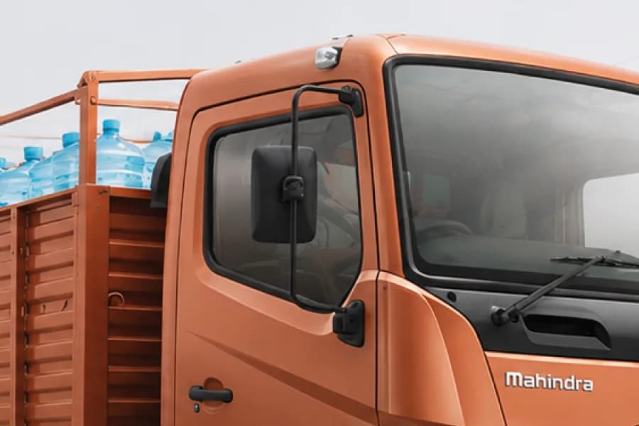 Mahindra Furio 7 Side Mirror View