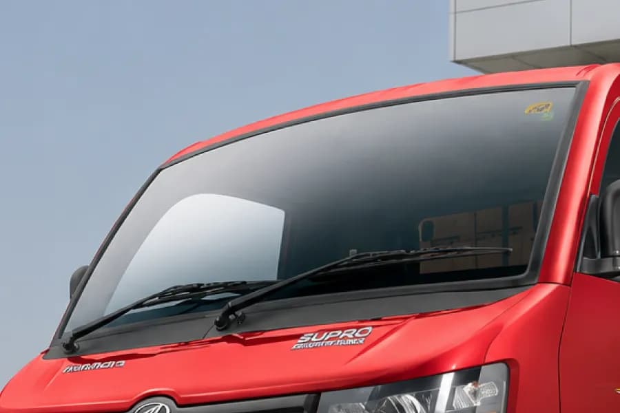 Mahindra Supro Profit Truck Mini Windshield View