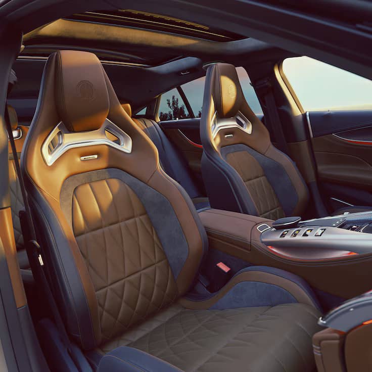 Nappa leather seats