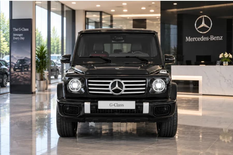 Mercedes Benz G Class SUV Front View