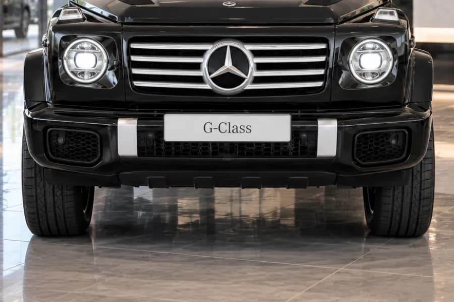 Mercedes Benz G Class SUV Headlamp View
